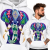 BLUZA Z KAPTUREM ZWIERZĘTA  SŁOŃ 3